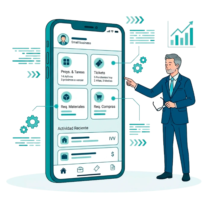 Gestión de ventas y operaciones Nextti